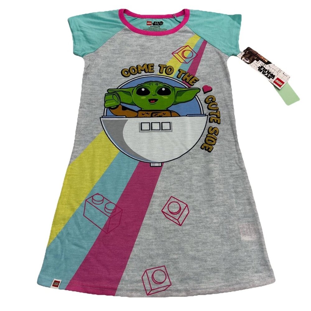 LEGO Star Wars Disney Grogu Baby Yoda Nightgown ~ Sleep Shirt multiple sizes